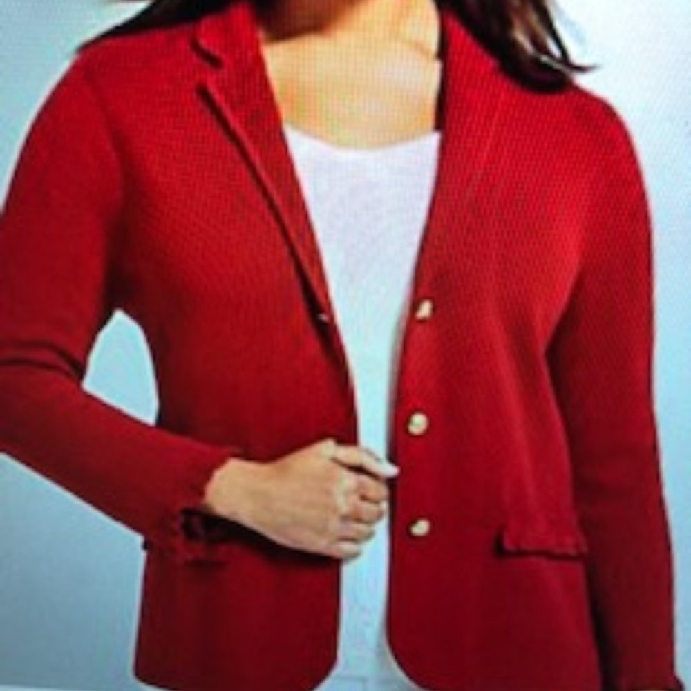 Talbots Sweater Jacket - image 1